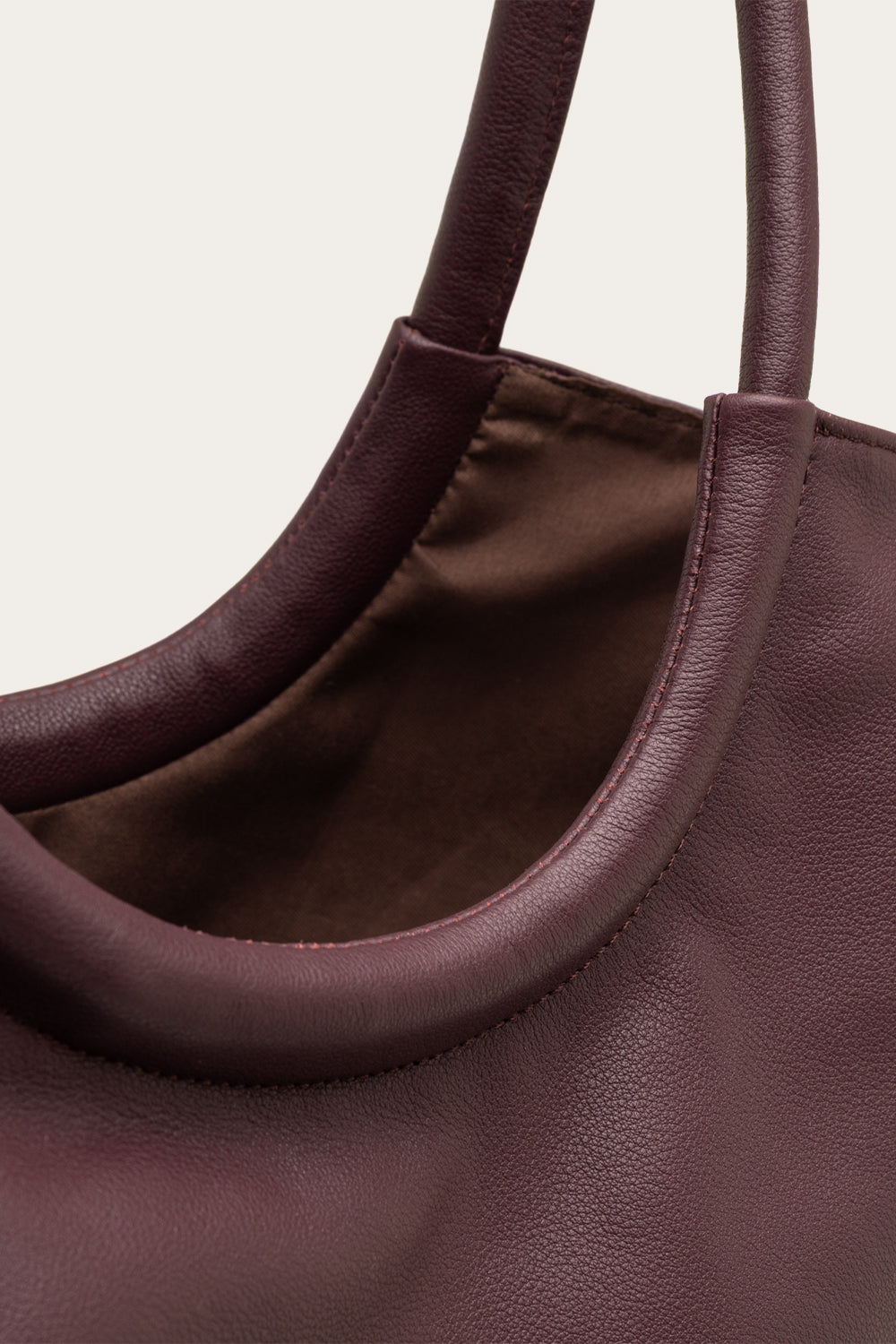 Laberta Bag Real Leather Burgundy