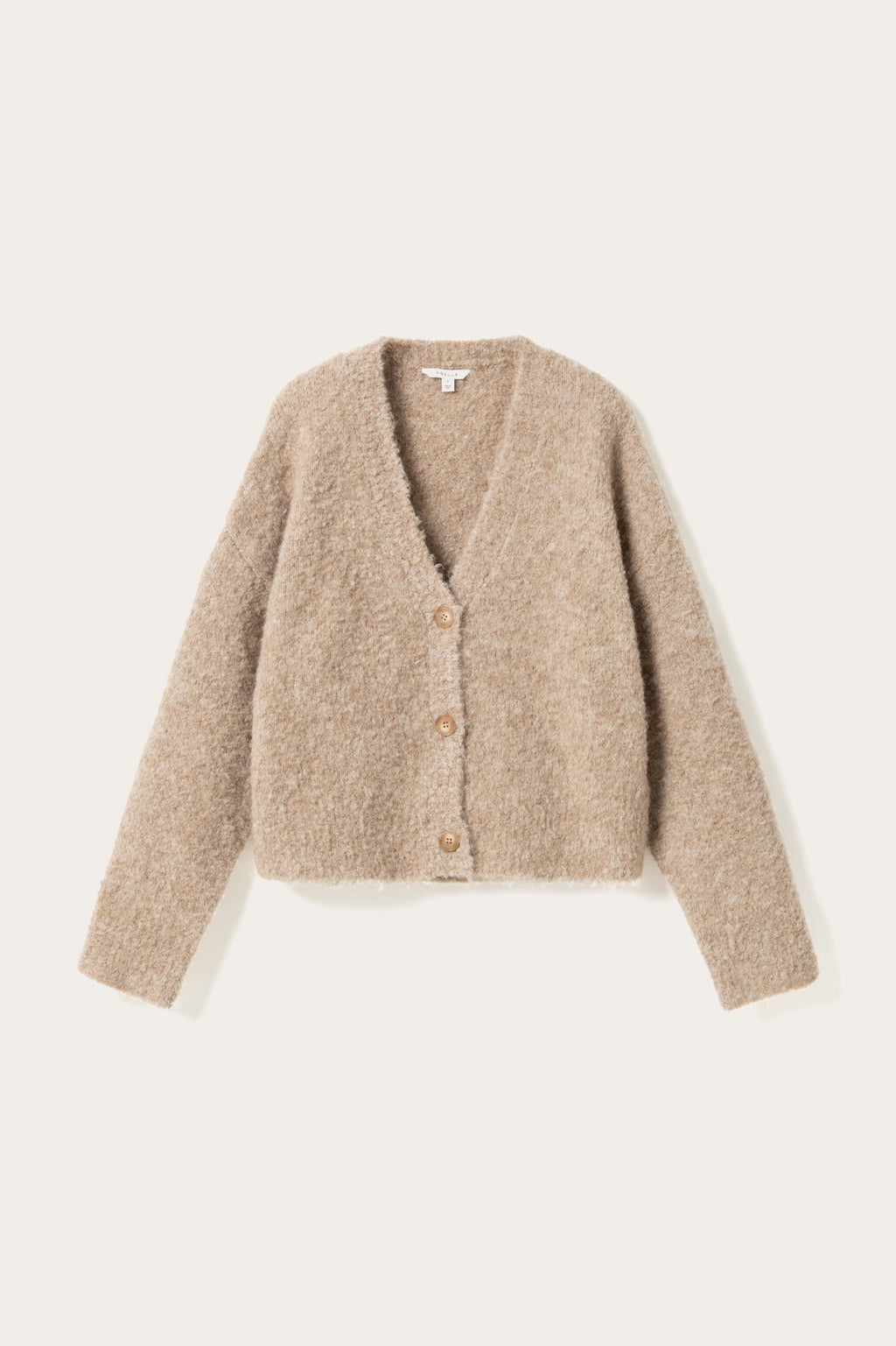 N-Mertis Knit Cardigan Sand