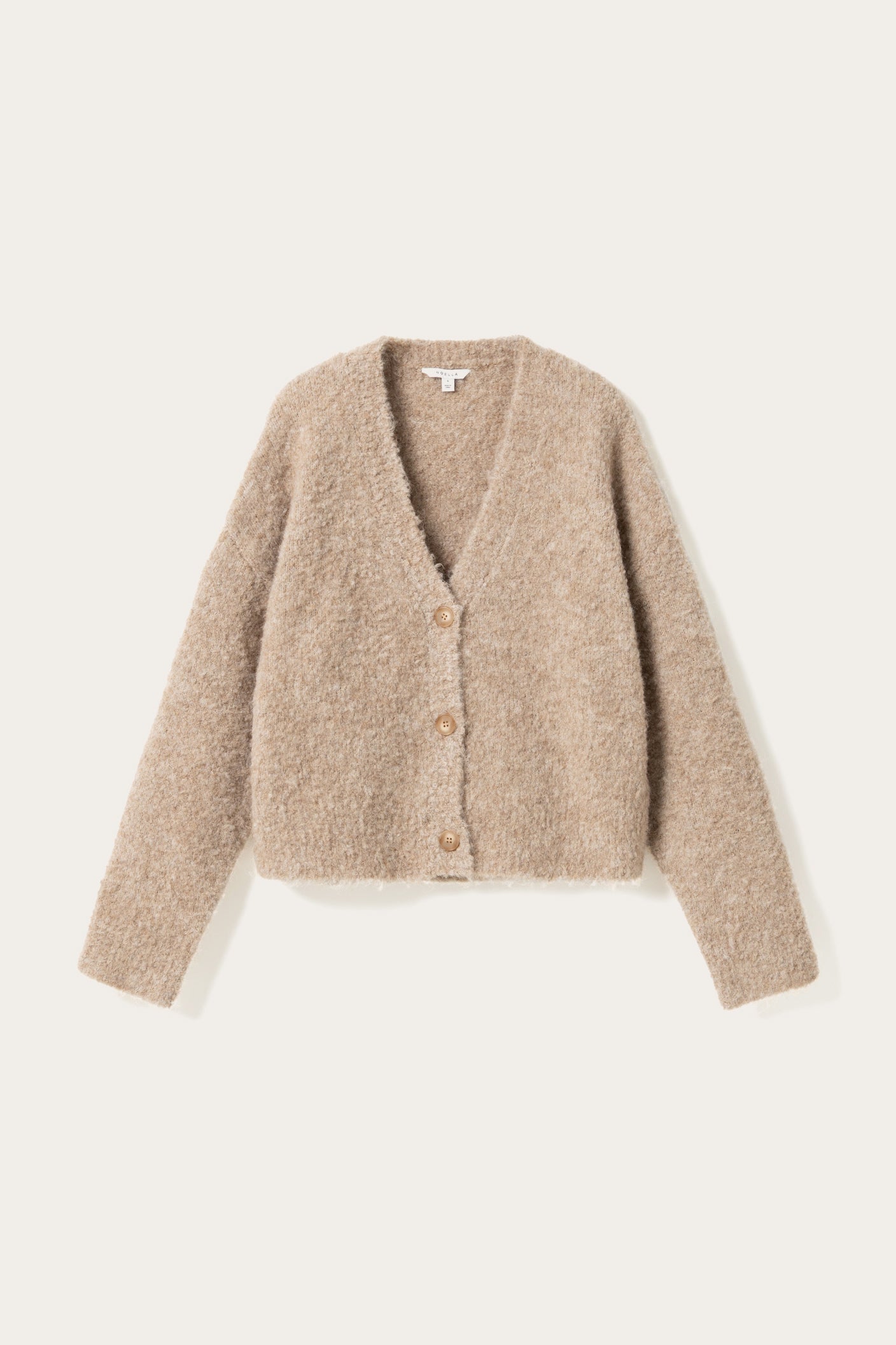 N-Mertis Knit Cardigan Sand