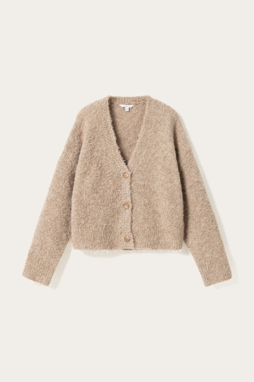 N-Mertis Knit Cardigan Sand