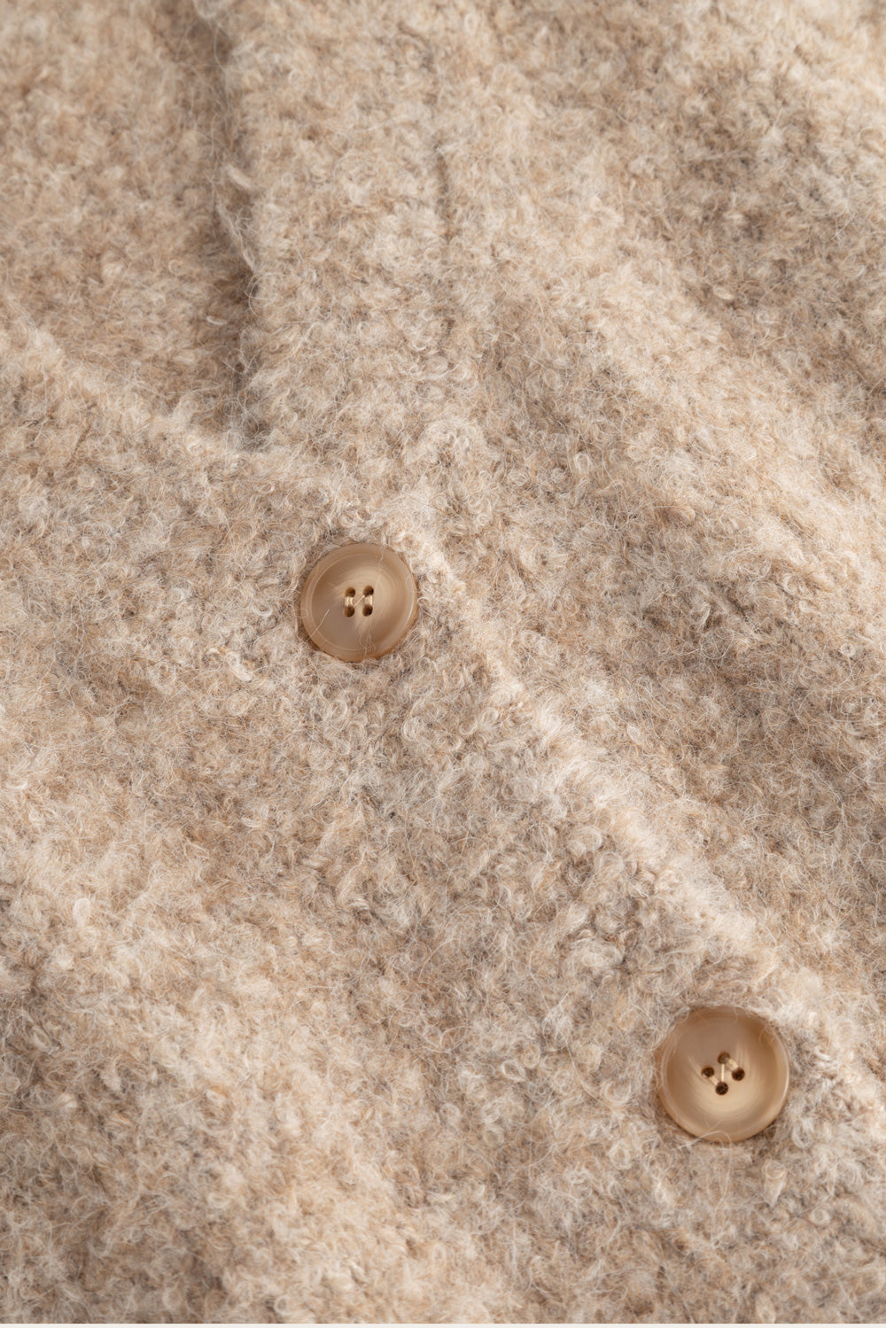 N-Mertis Knit Cardigan Sand