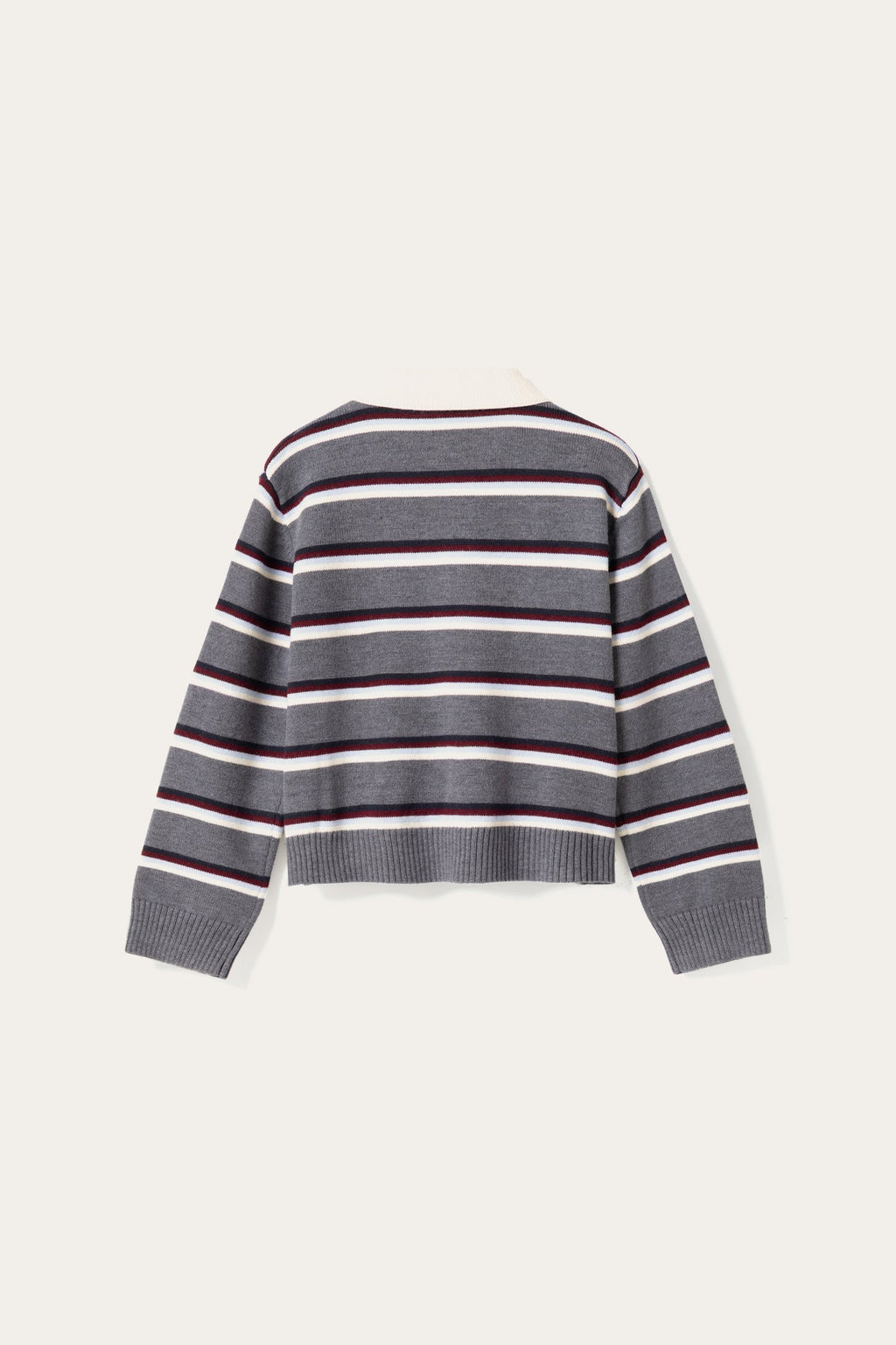 N-Merryll Knit Delissa Grey Stripe