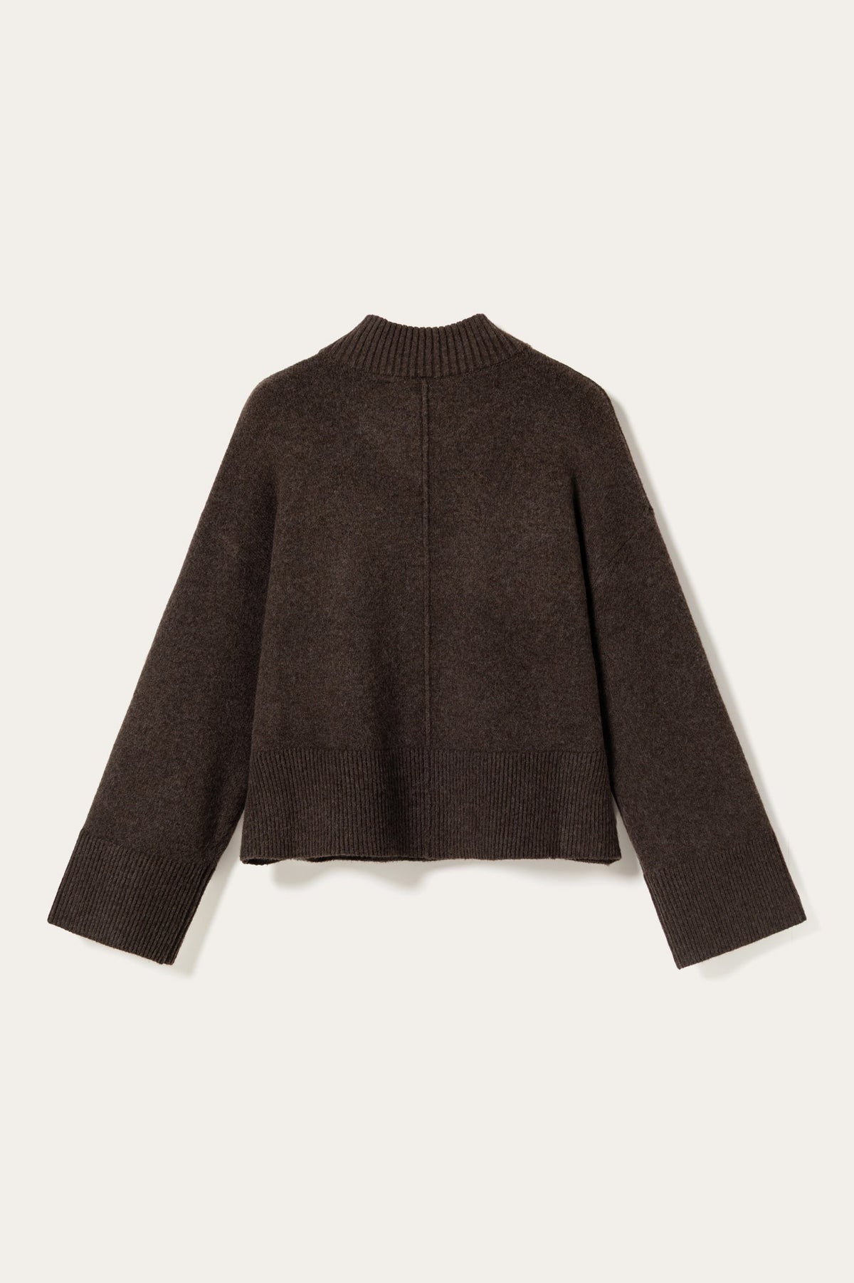 N-Maidie Knit Chocolate Melange