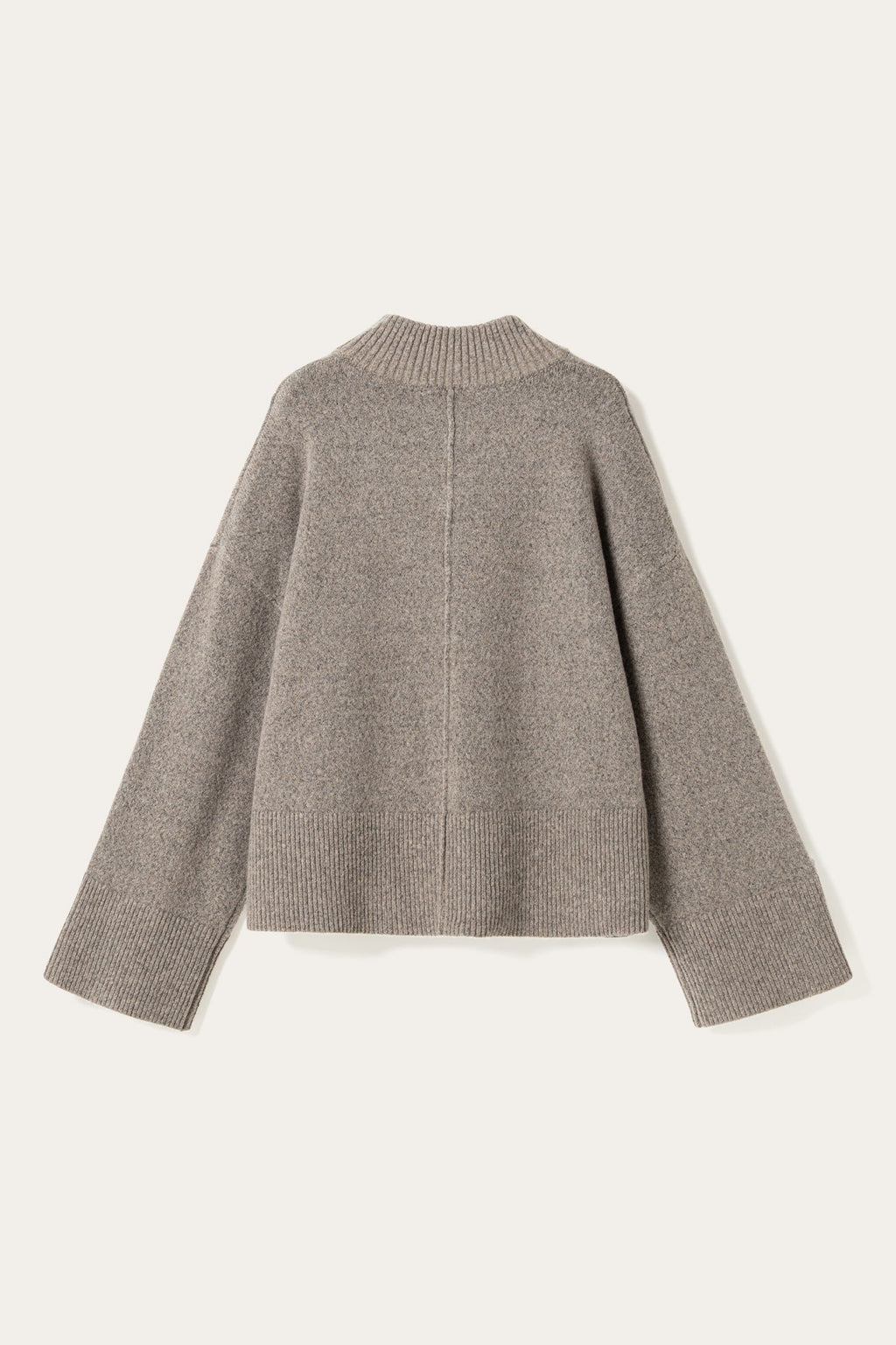 N-Maidie Knit Dark Sand Melange