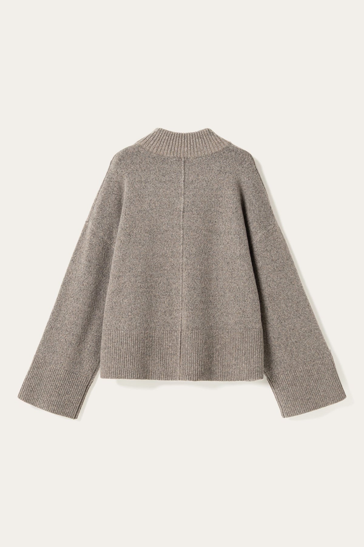 N-Maidie Knit Dark Sand Melange