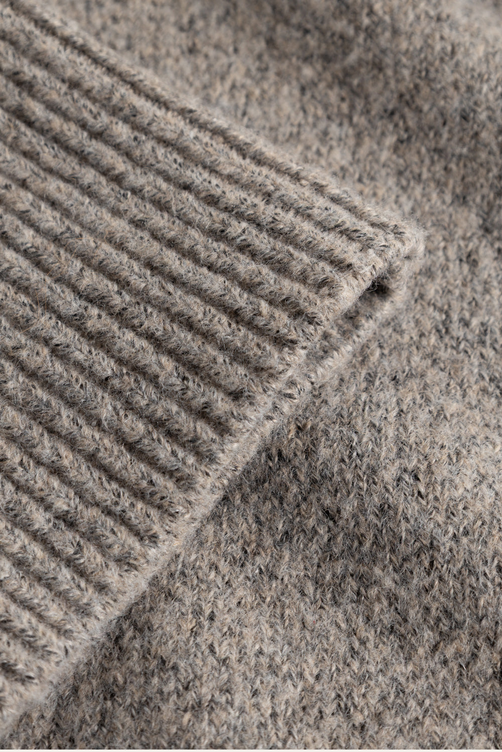 N-Maidie Knit Dark Sand Melange