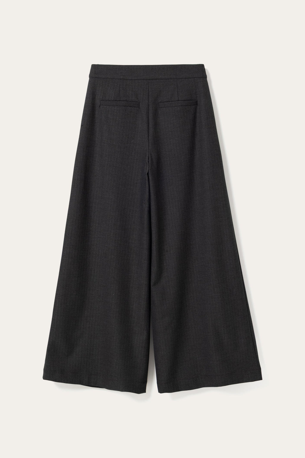 N-Kazia MW Pants Grey Herringbone