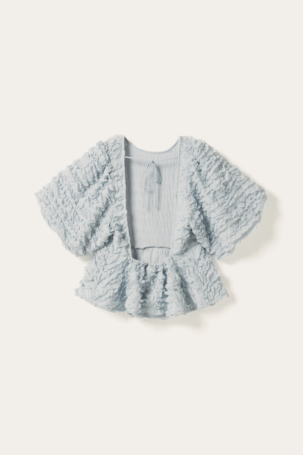 N-Marisa Blouse Dusty Blue