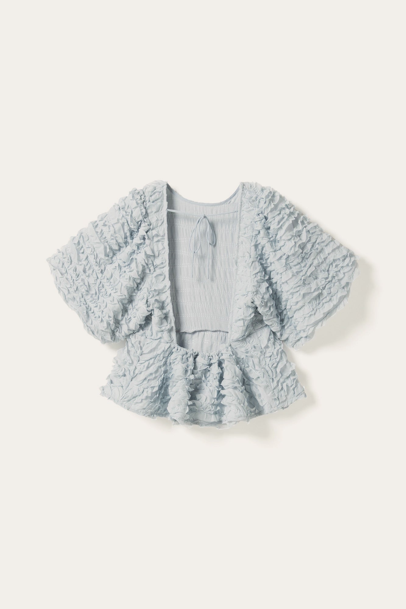 N-Marisa Blouse Dusty Blue