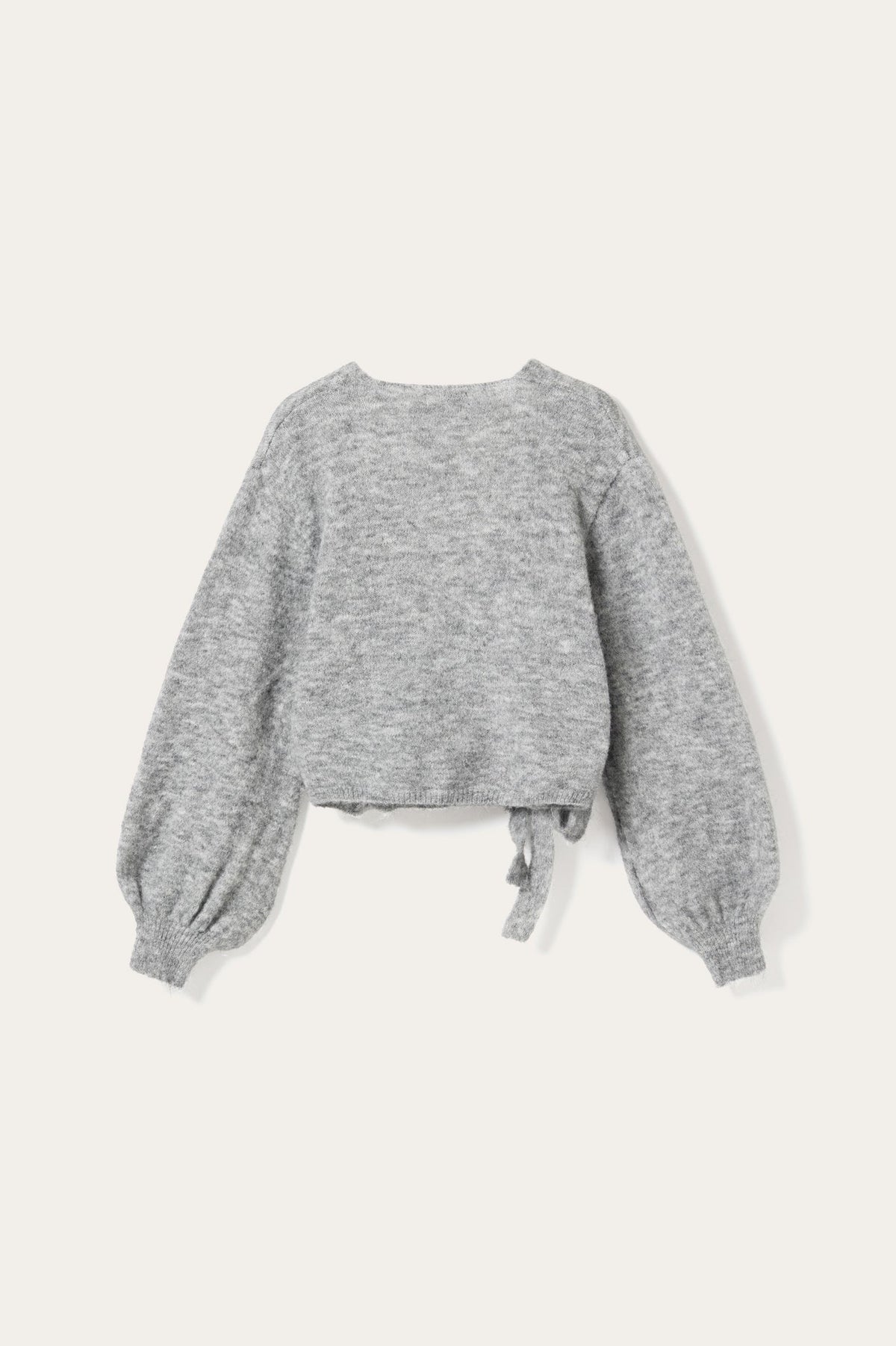 N-Maelee Knit Cardigan Medium Grey Melange