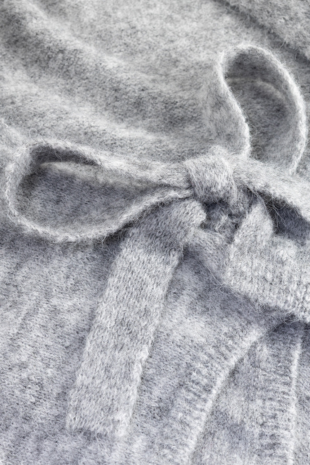 N-Maelee Knit Cardigan Medium Grey Melange