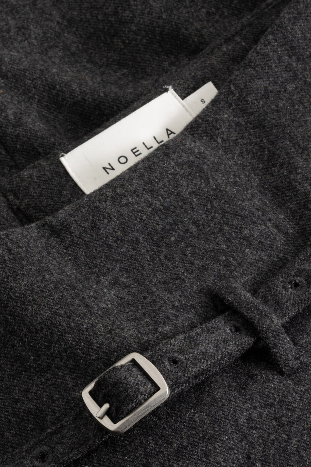 N-Madena Skirt Dark Grey Melange