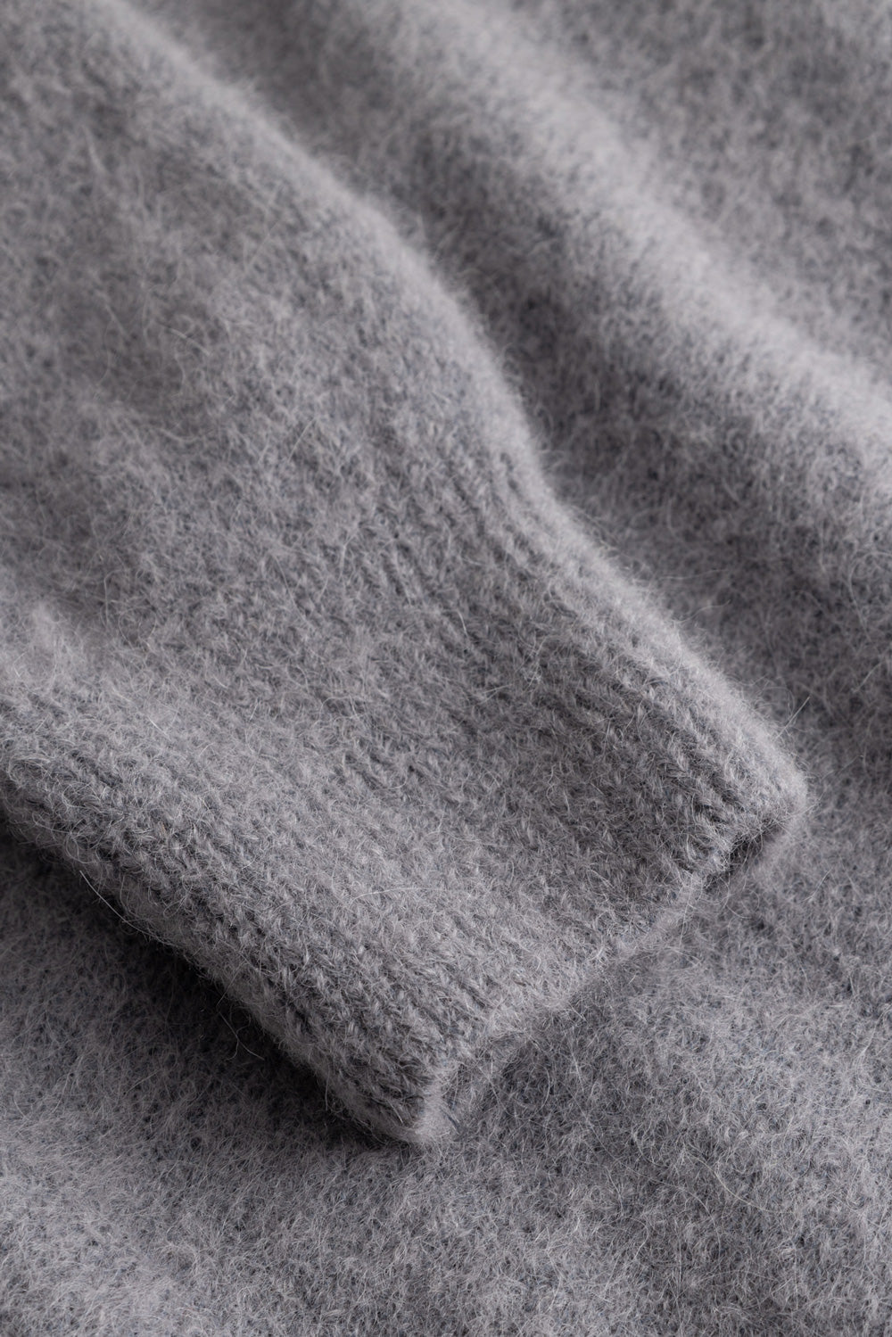 N-Anya Knit Cardigan Dark Grey Mel.