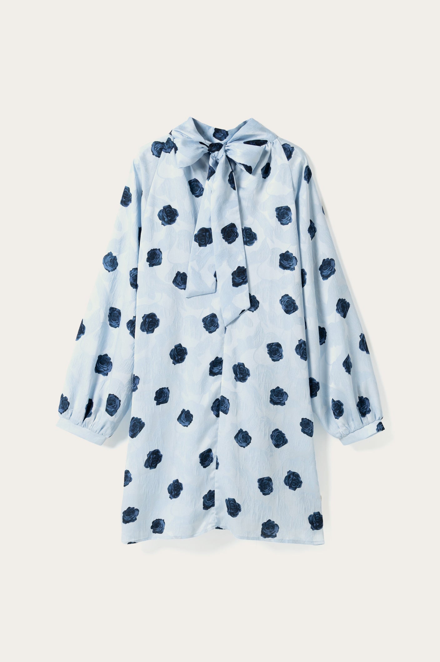 N-Lorenia Dress Delice Blue Print
