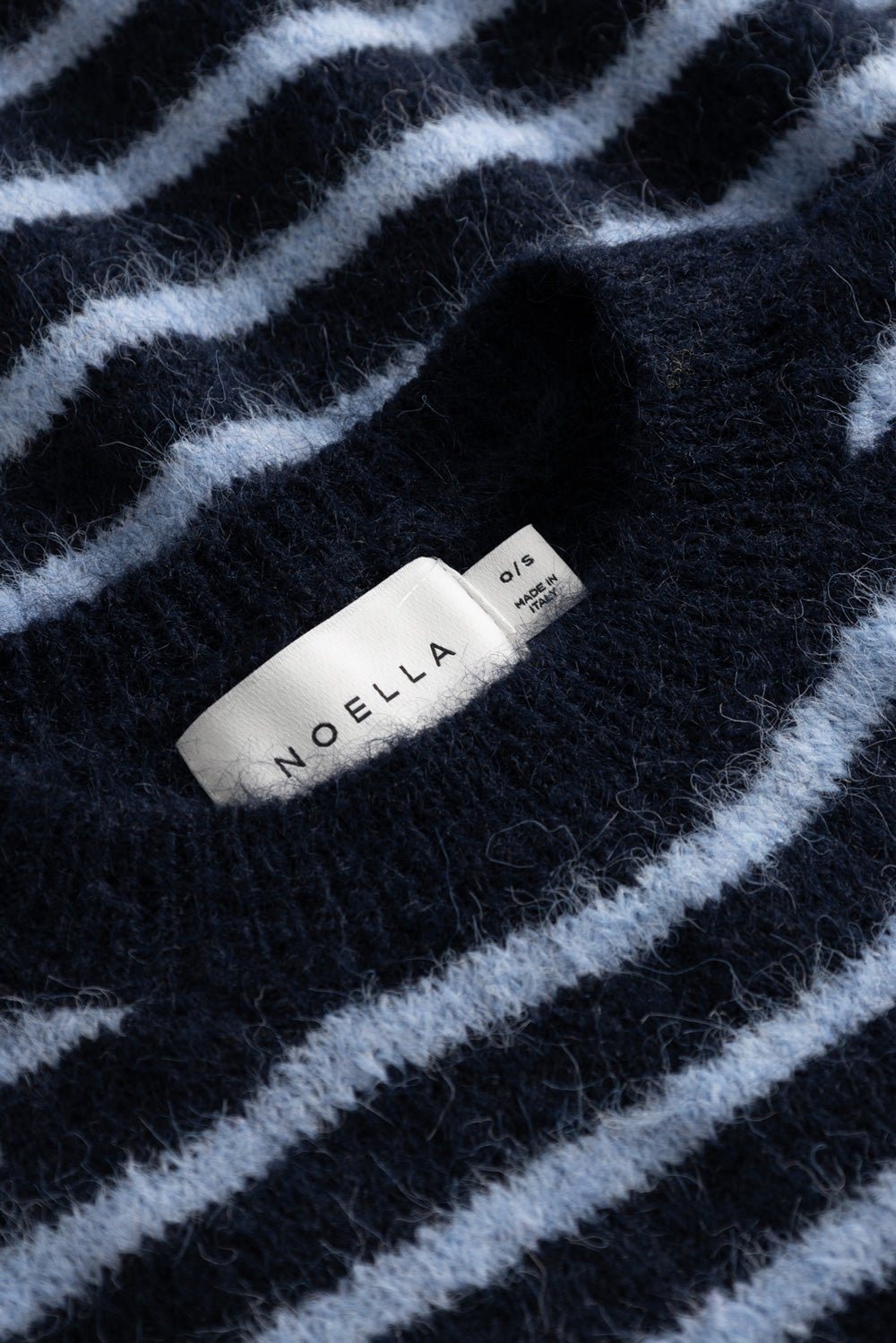 N-Monikah SS Knit Blue Stripe