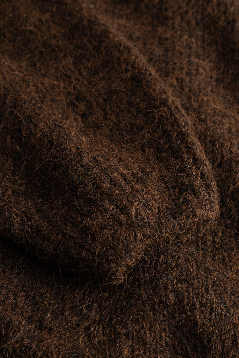 N-Mata Knit Cardigan Chocolate