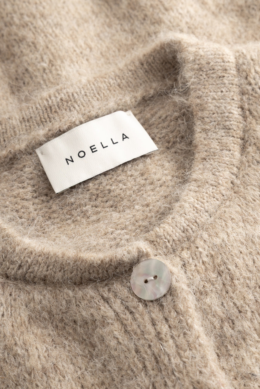 N-Mata Knit Cardigan Sand