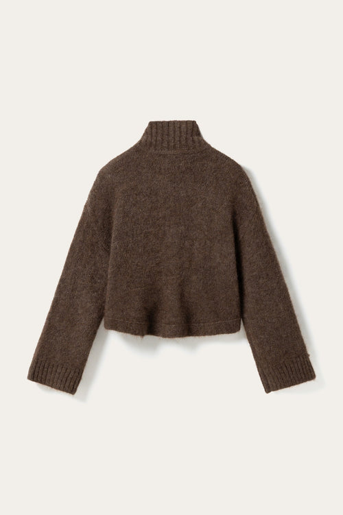 N-Margeaux Knit Timber Brown Melange