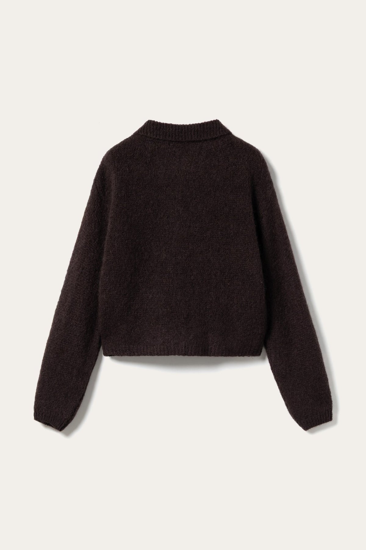 N-Makana Knit Cardigan Chocolate Brown