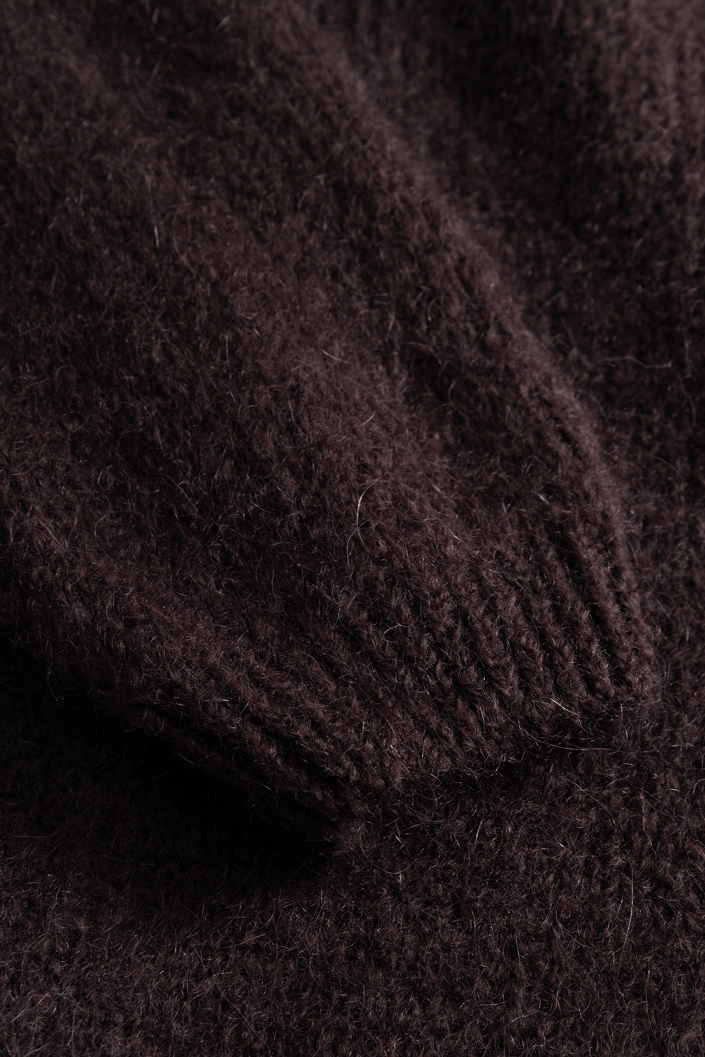 N-Makana Knit Cardigan Chocolate Brown