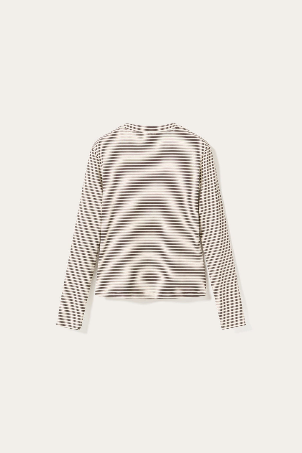 N-Lidie LS Top Offwhite Stripe