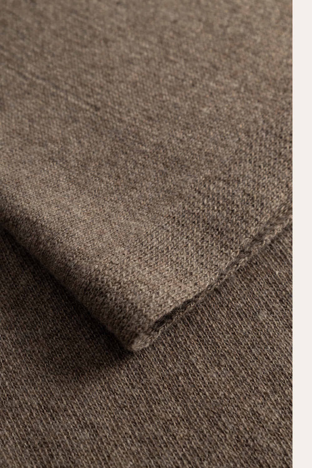 N-Niva Knit Scarf Brown Melange
