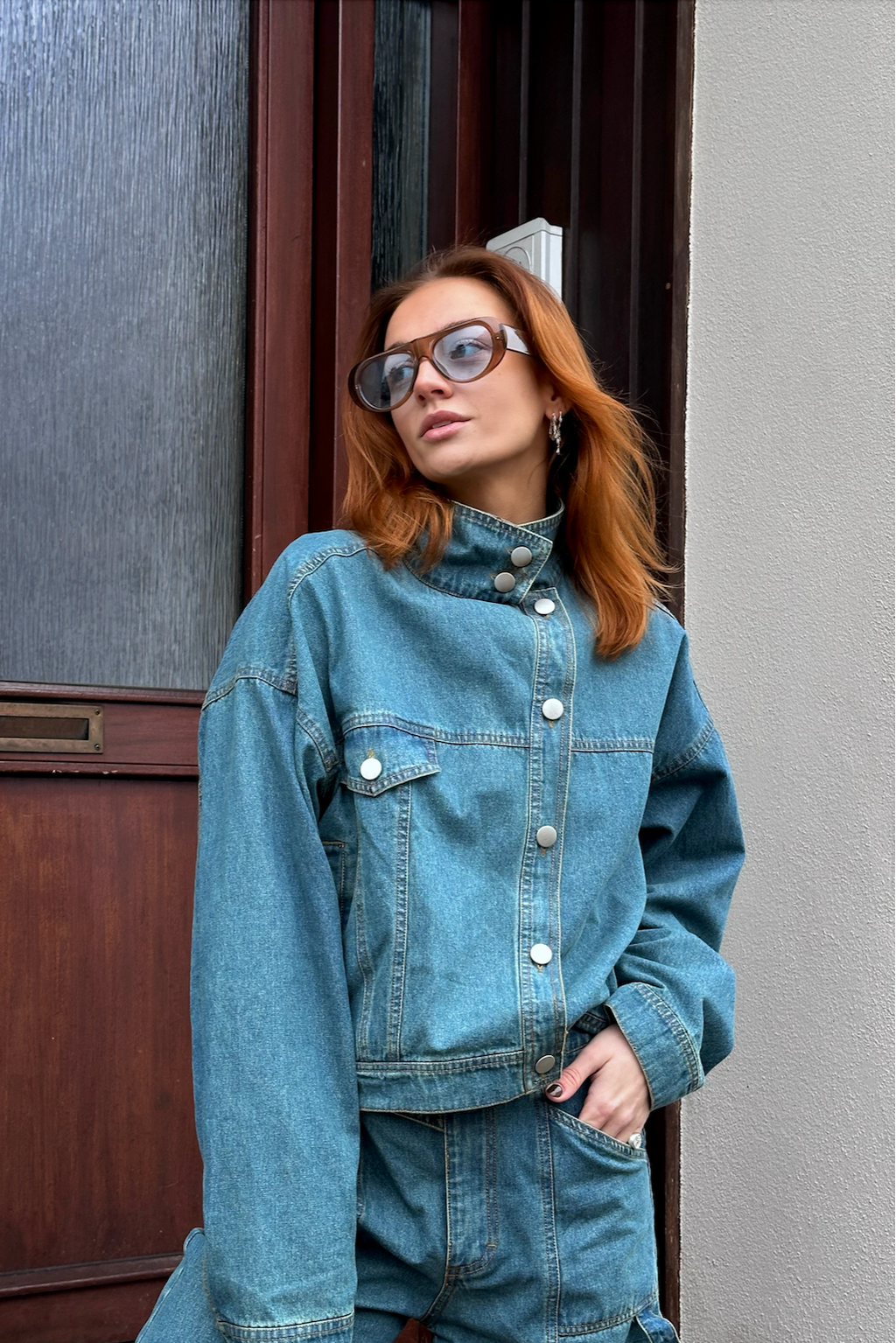 Kalifa Jacket Vintage Blue Wash