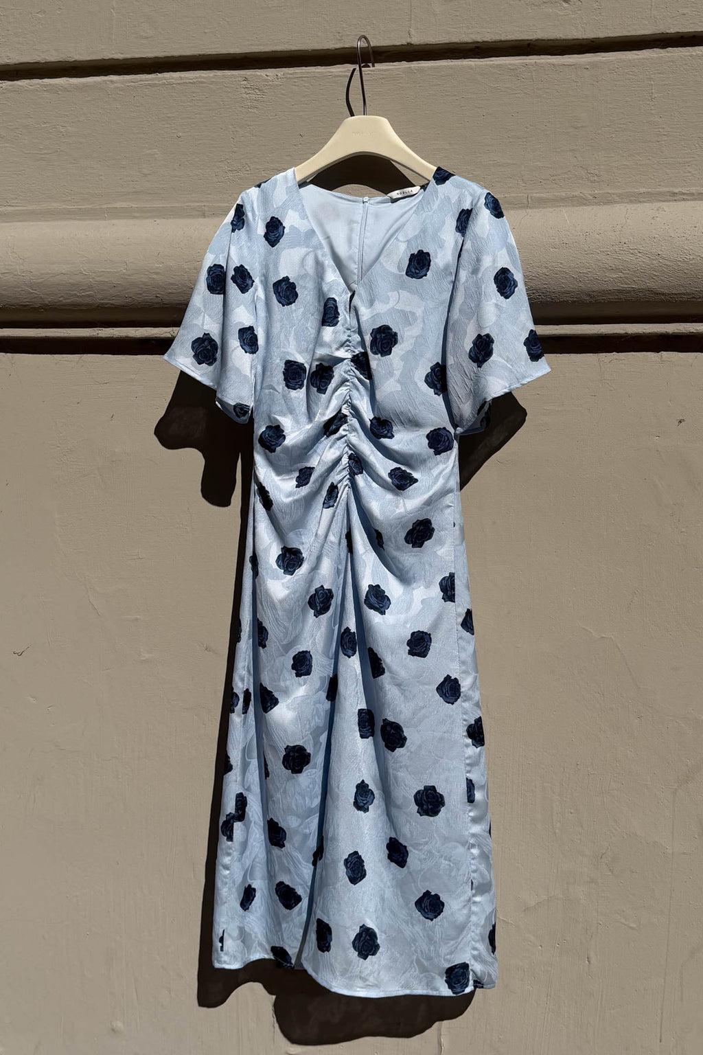 N-Lavina Dress Delice Blue Print