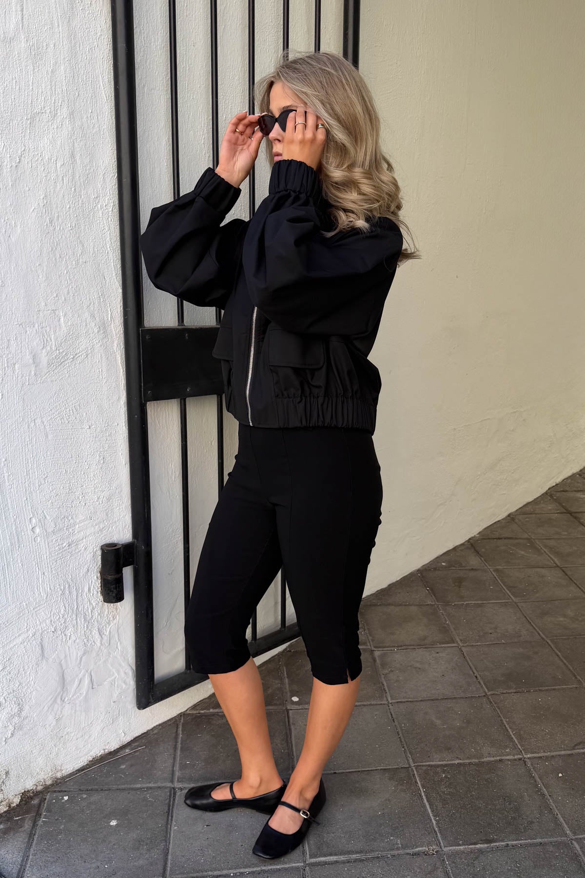 N-Linza MW B Capris Black