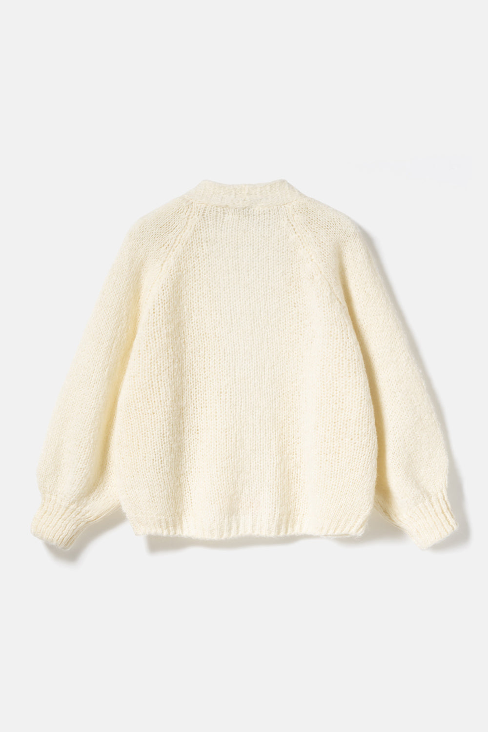 Fora Knit Cardigan White