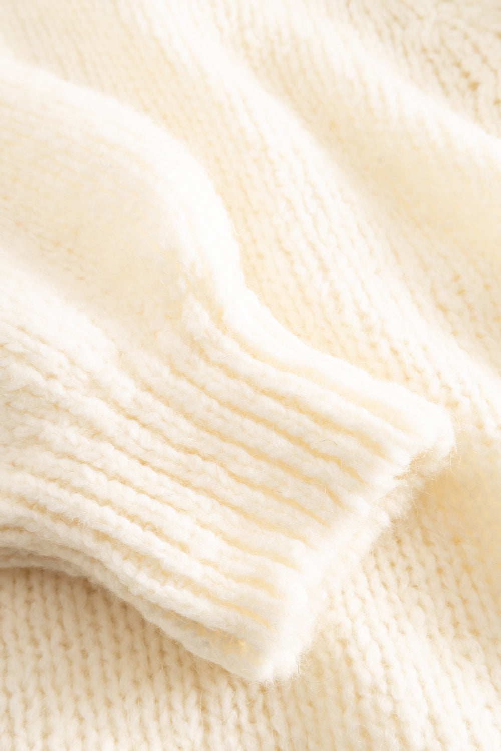 Fora Knit Cardigan White