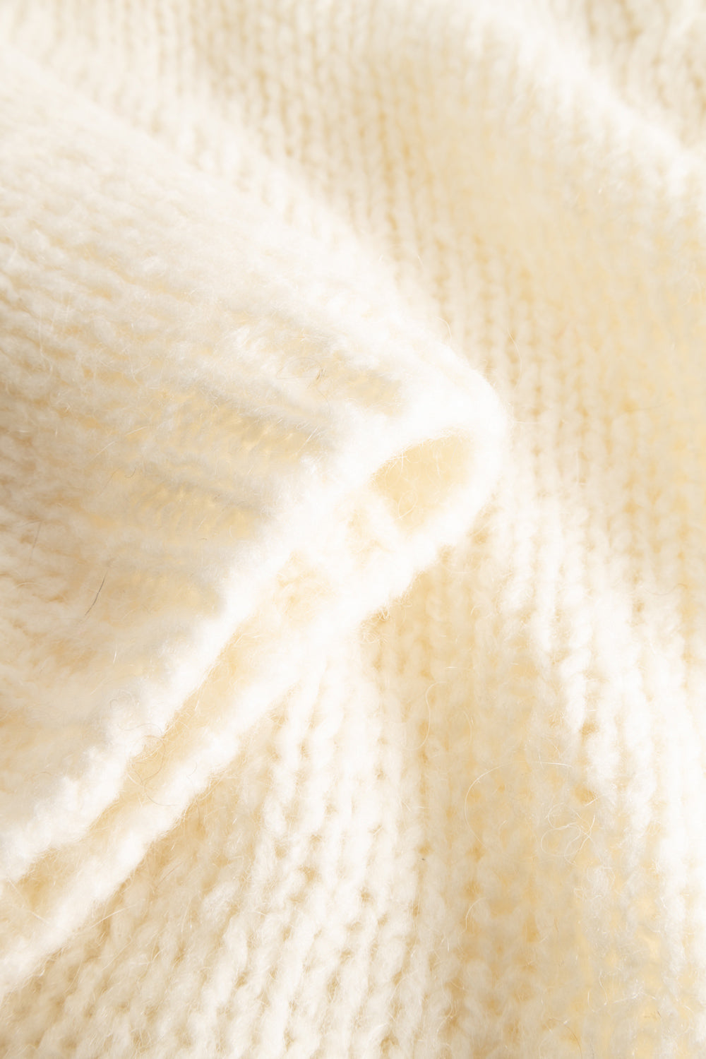 Fora Knit Cardigan White