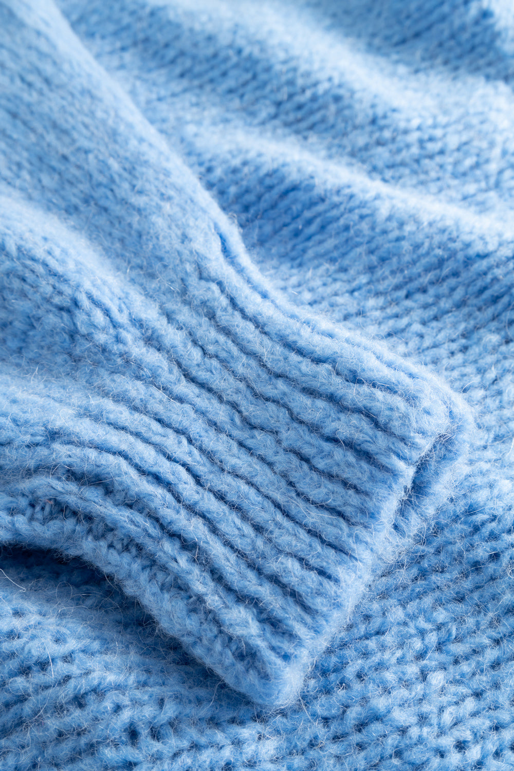 Fora Knit Cardigan Blue