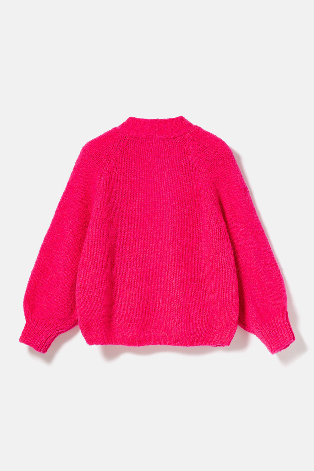 Fora Knit Cardigan Poppy Pink