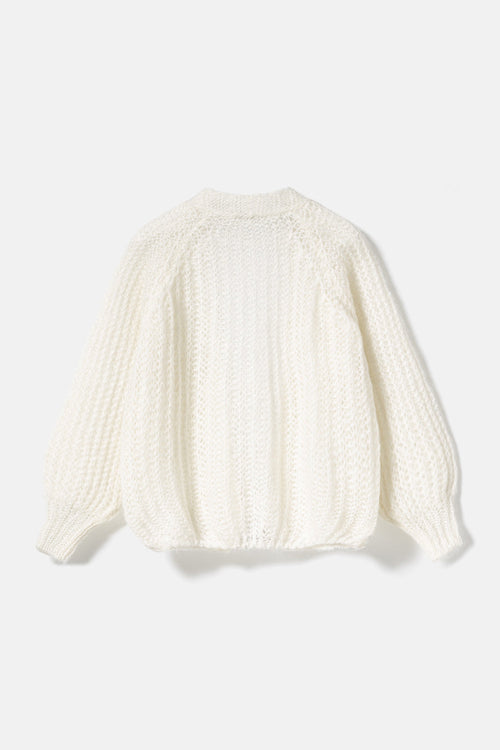 Joseph Knit Cardigan White