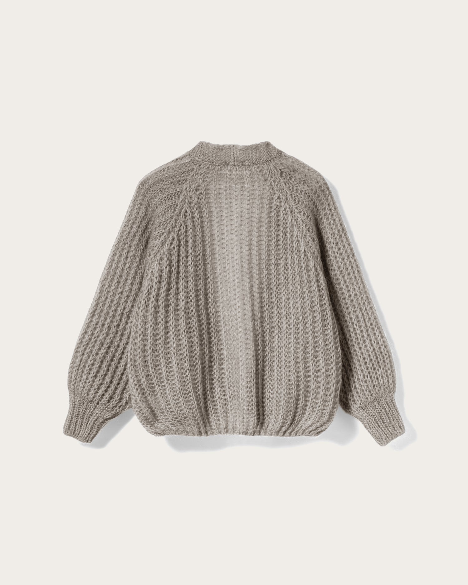 Joseph Knit Cardigan Light Grey
