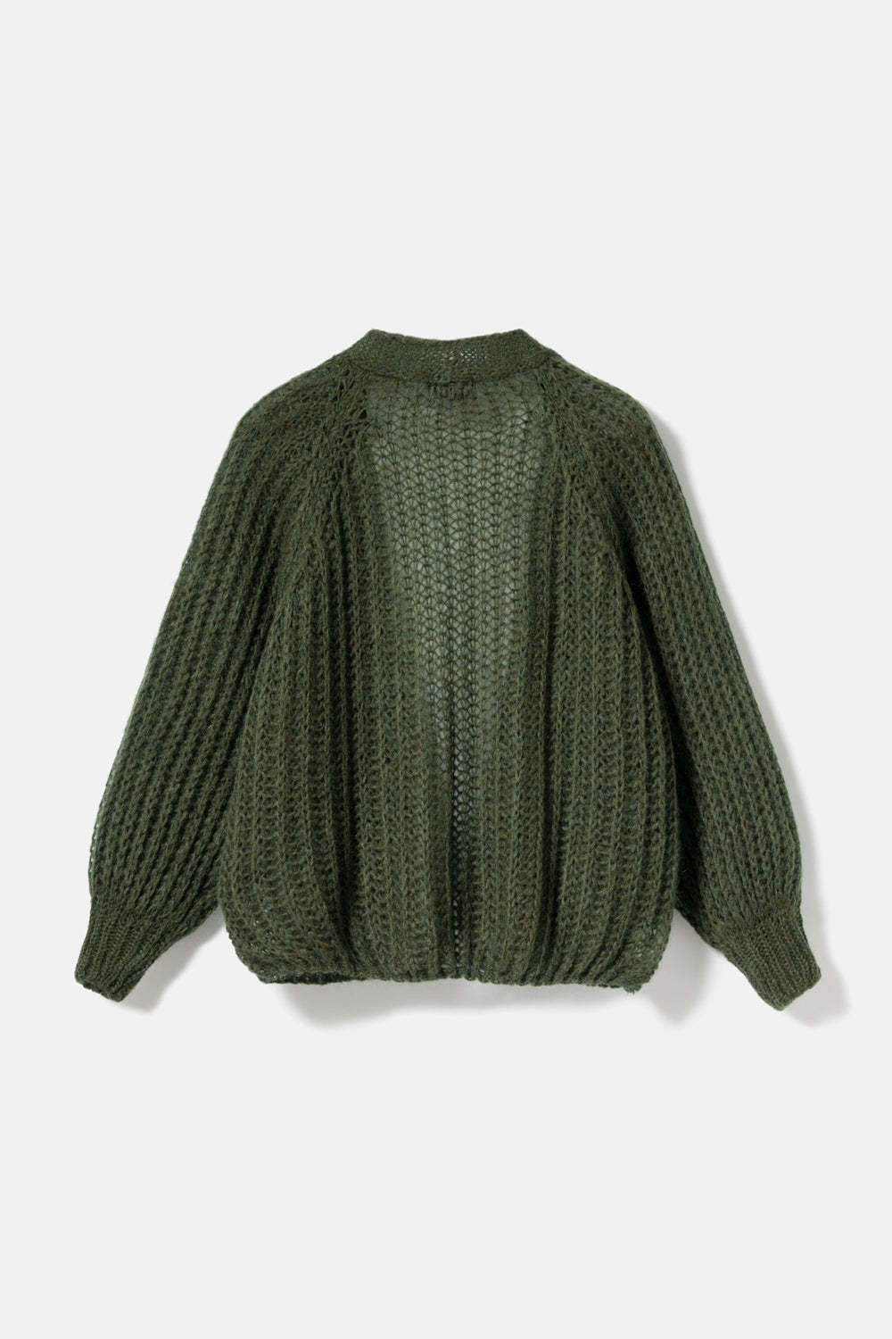 Joseph Knit Cardigan Army Green
