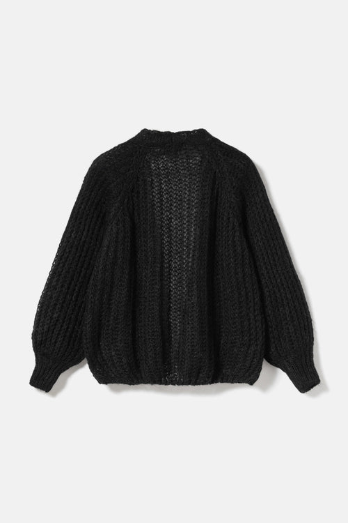 Joseph Knit Cardigan Black