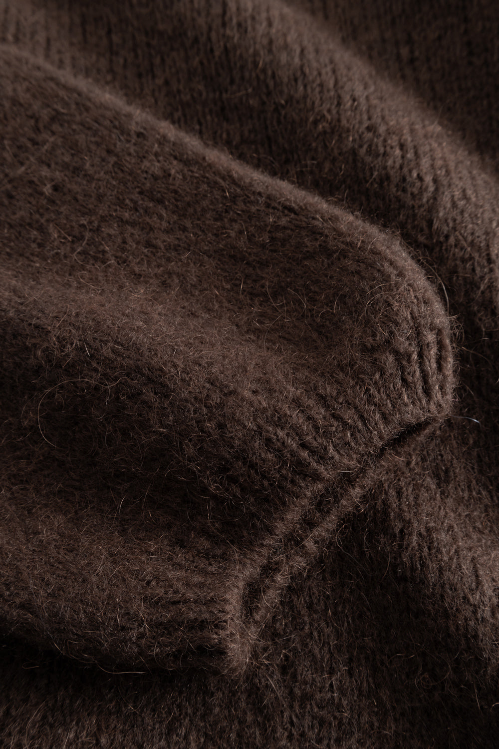 Mimi Knit Jumper Dark Brown