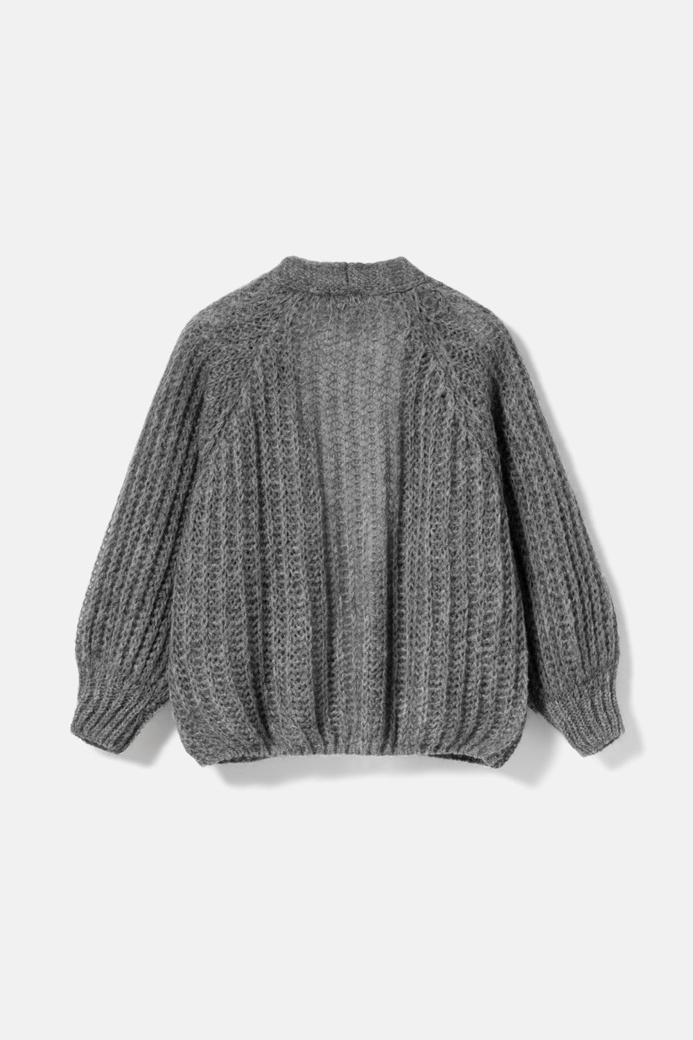 Joseph Knit Cardigan Dark Grey Melange