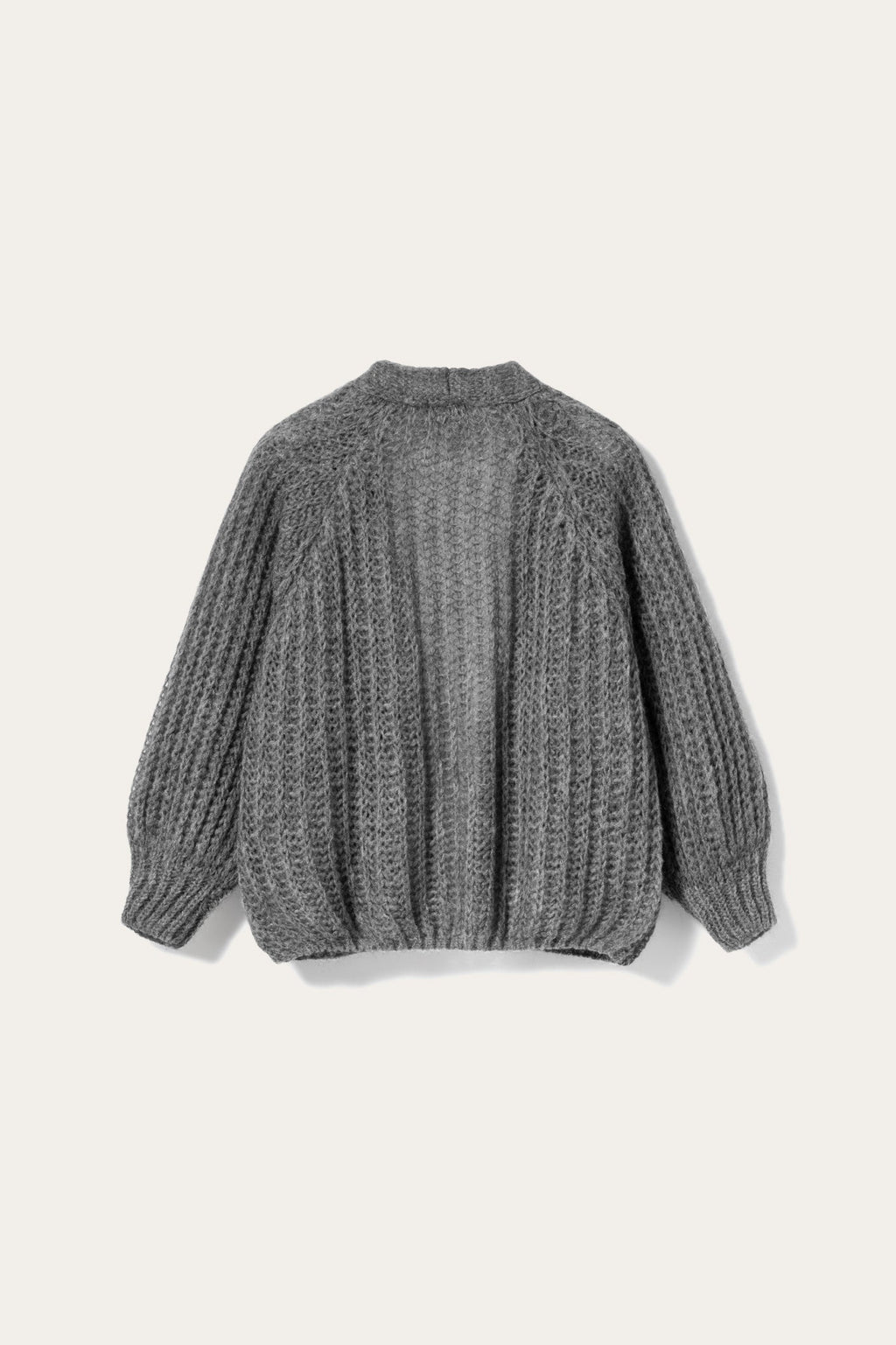 Joseph Knit Cardigan Dark Grey Melange