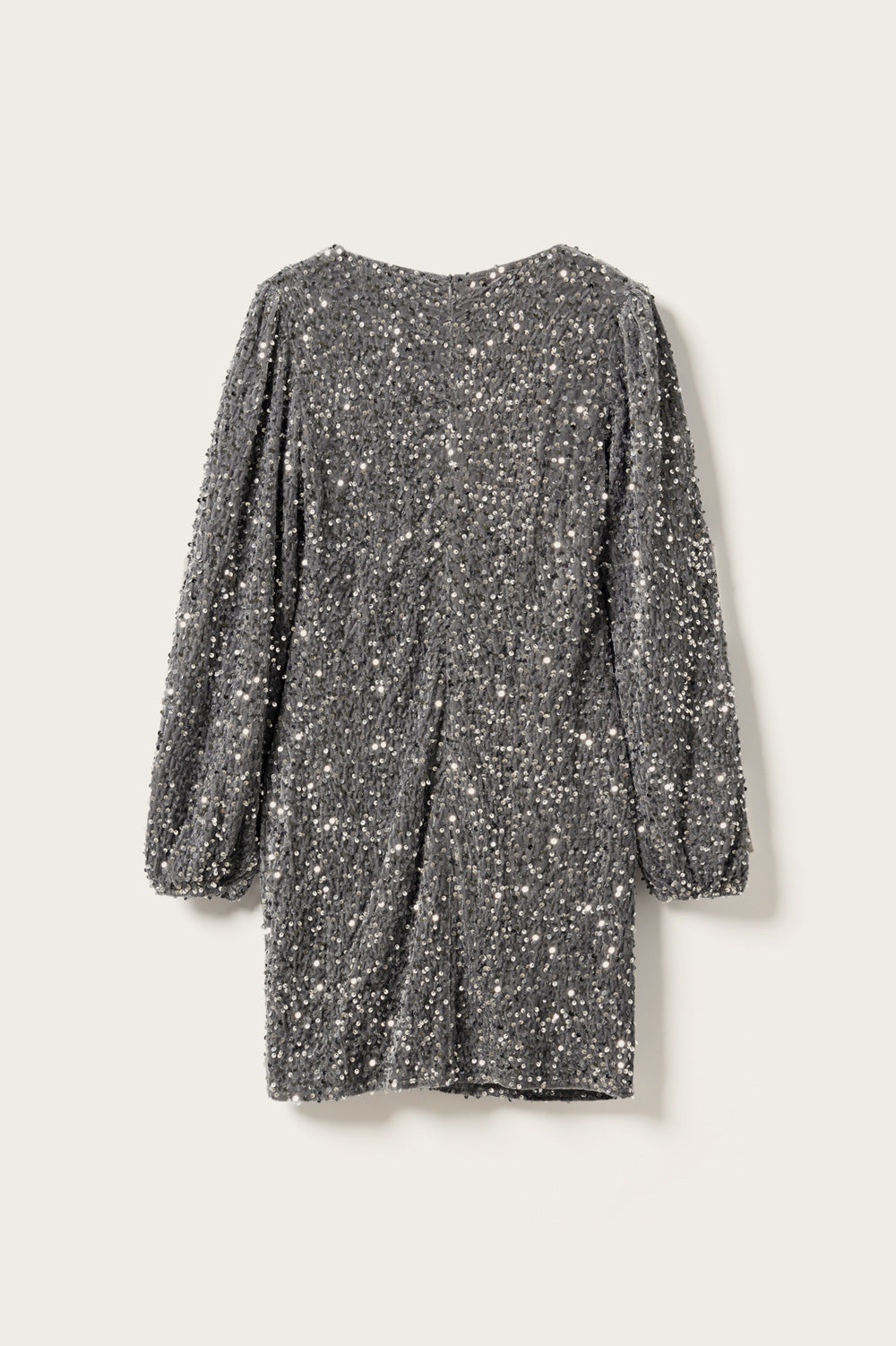 Teagan SH Dress Asphalt Silver Grey