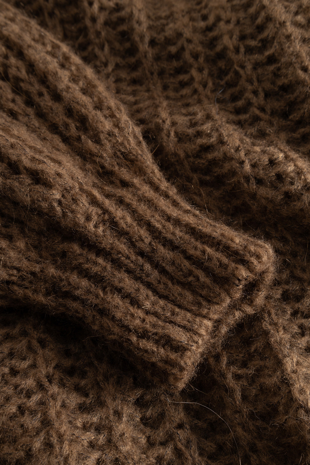 Joseph Knit Cardigan Chocolate Melange