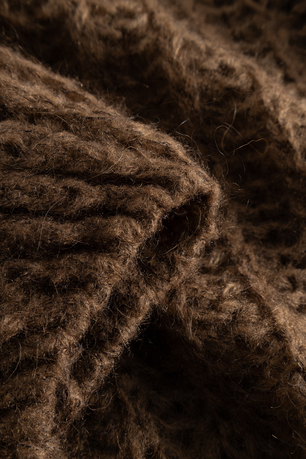 Joseph Knit Cardigan Chocolate Melange