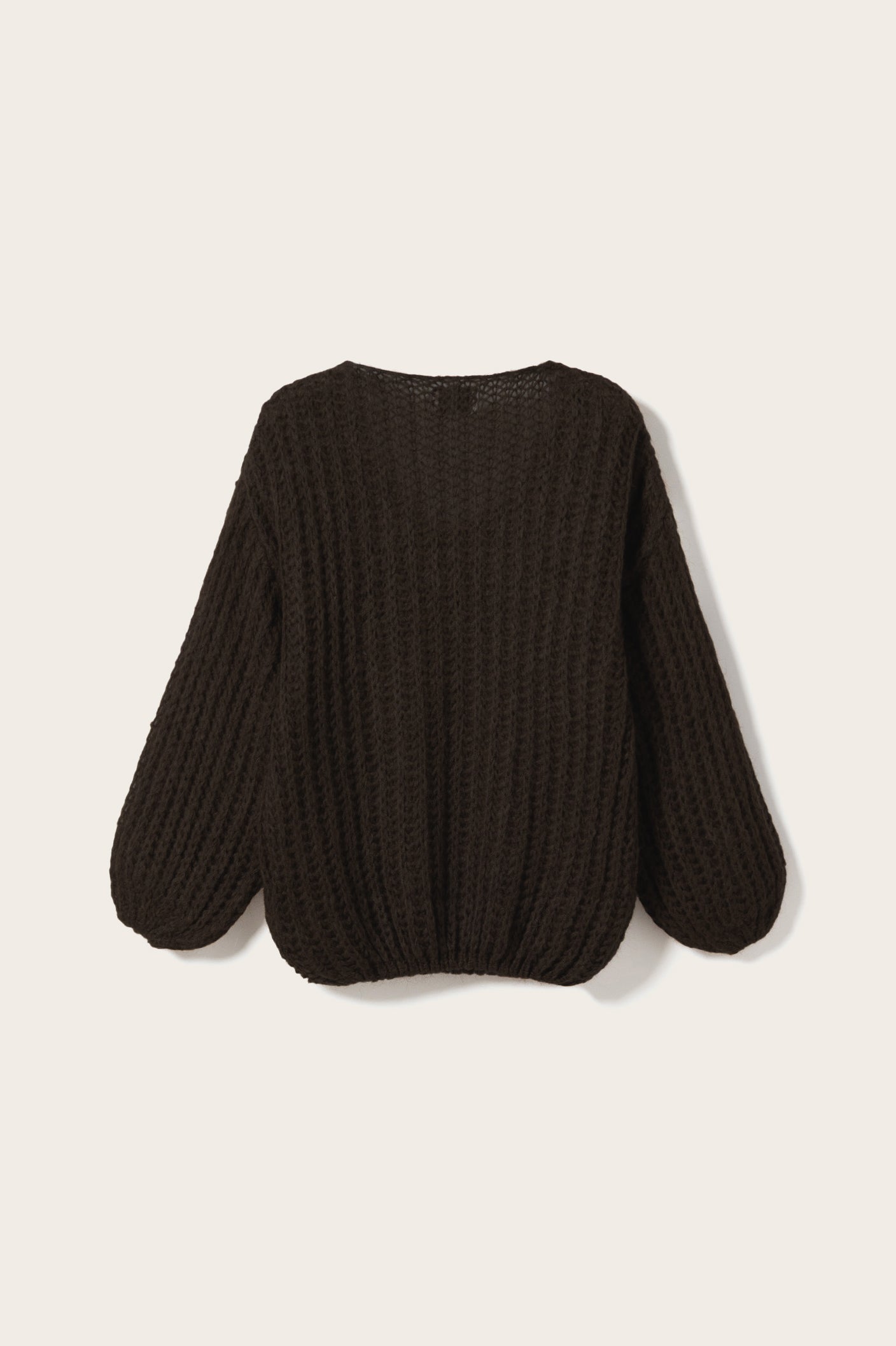 Joseph Knit Sweater Dark Brown