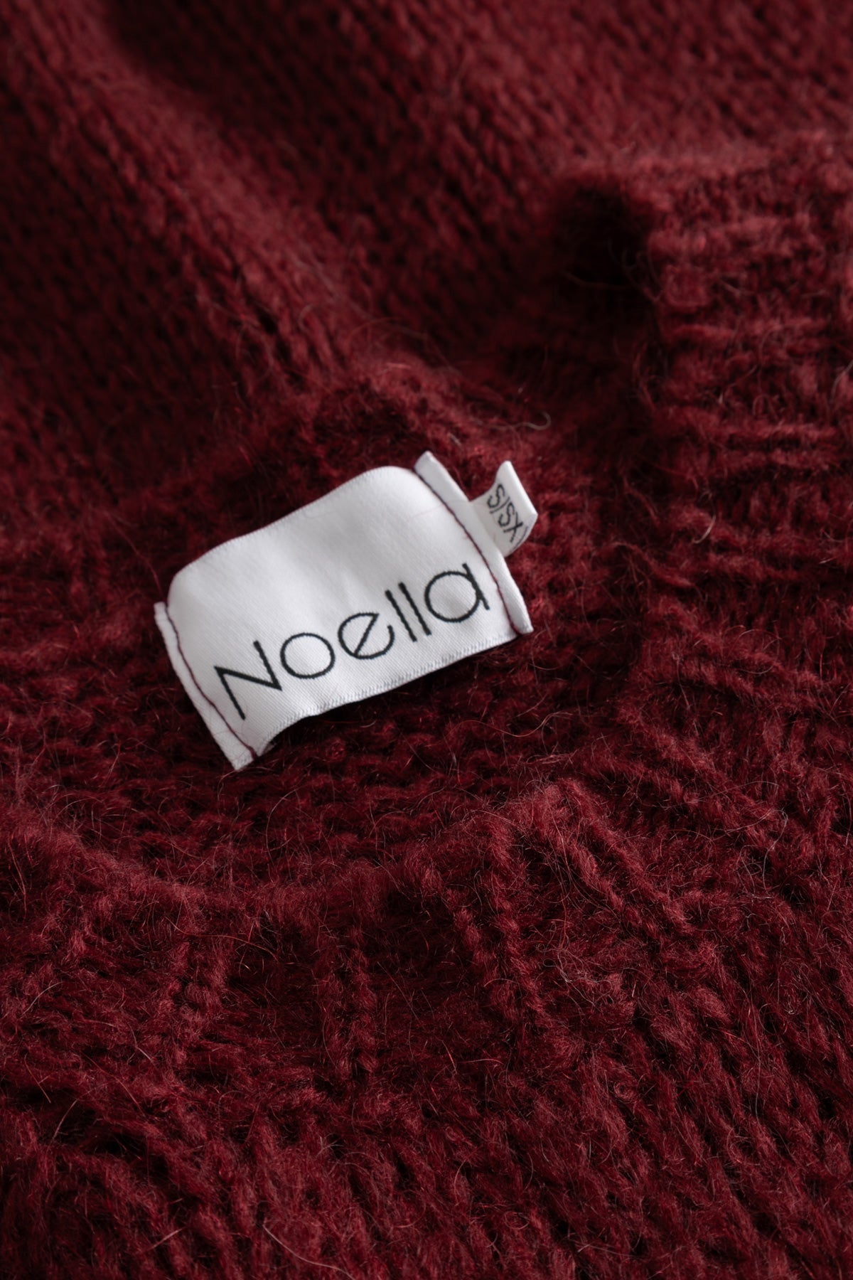 Ninety-Two Knit Bordeaux Ivory