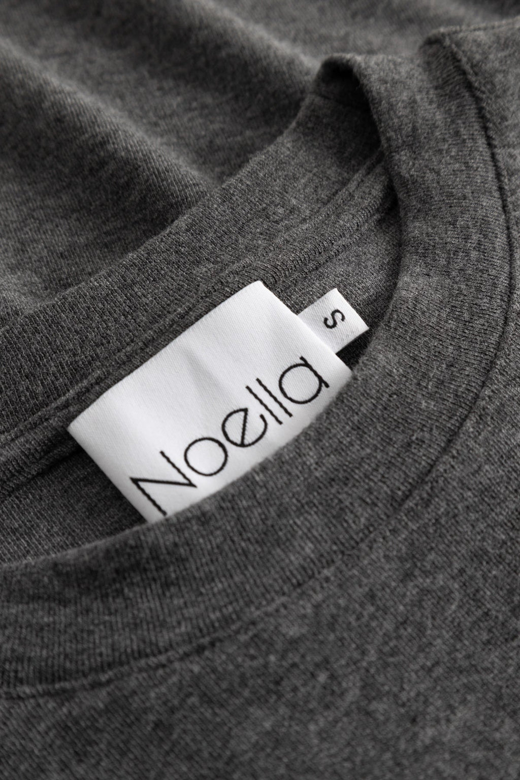 Lidie LS Top Dark Grey Melange