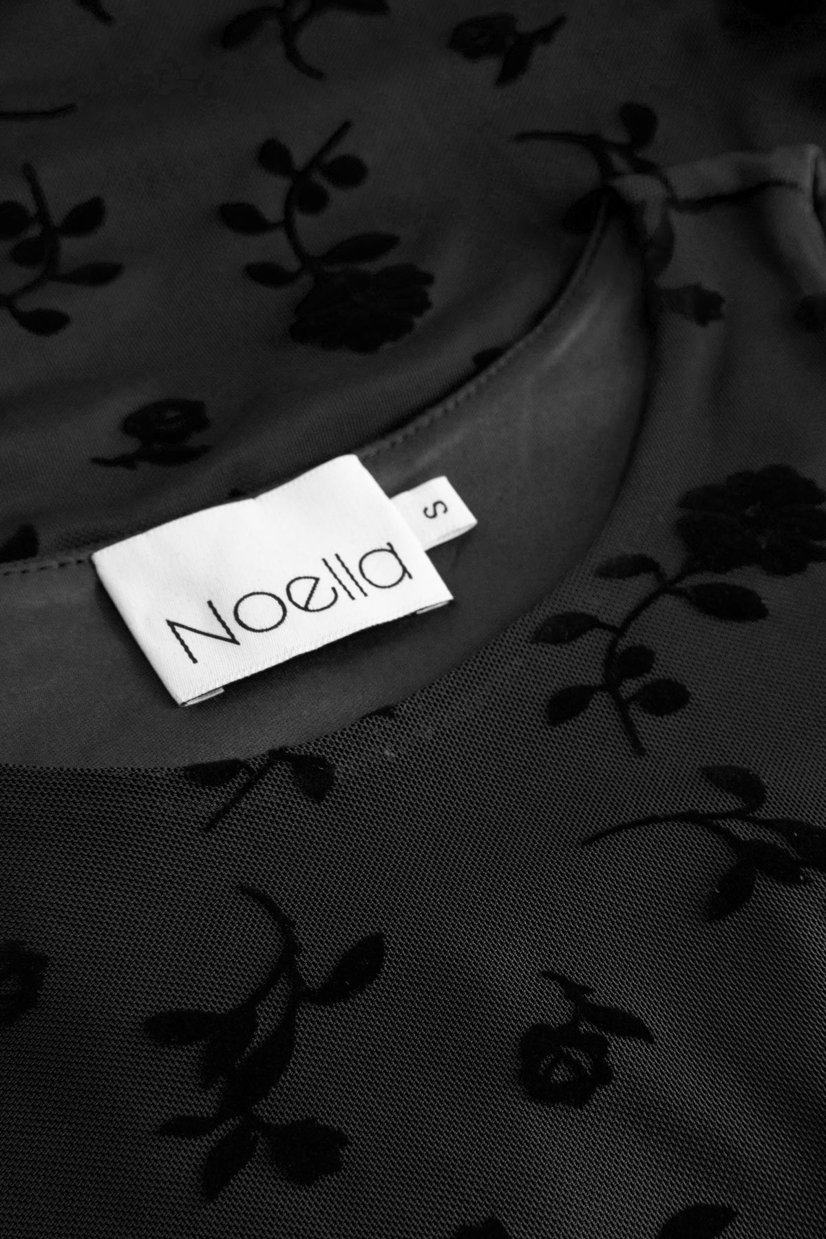 Leanna Dress Clarity Black Print