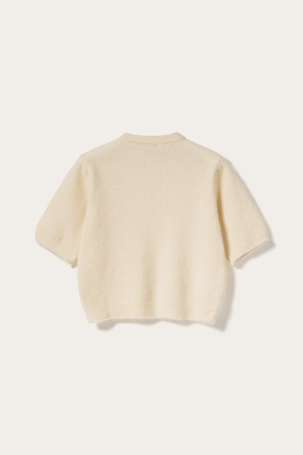 Kae SS Knit Cardigan Oyster