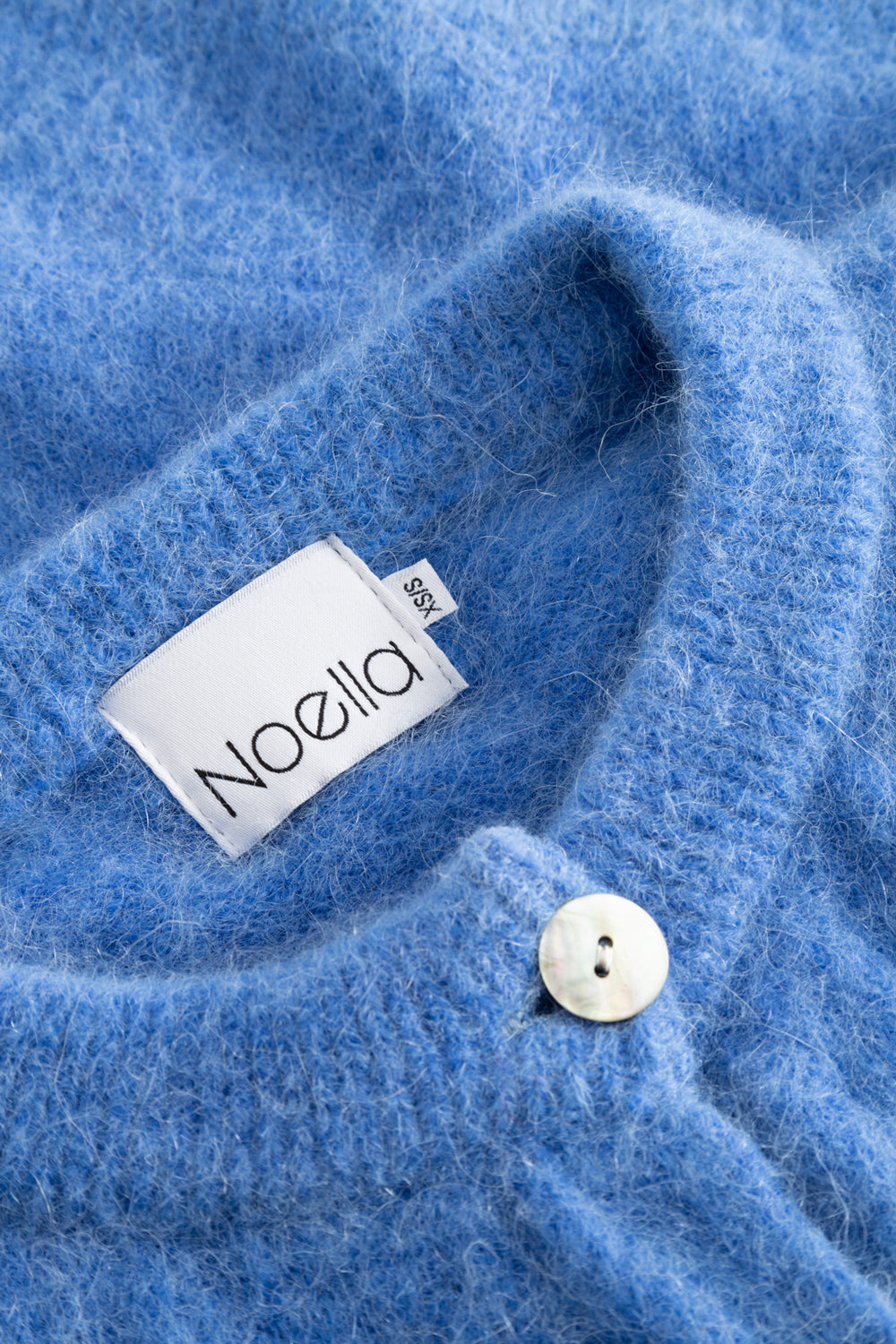Kae SS Knit Cardigan Dove Blue